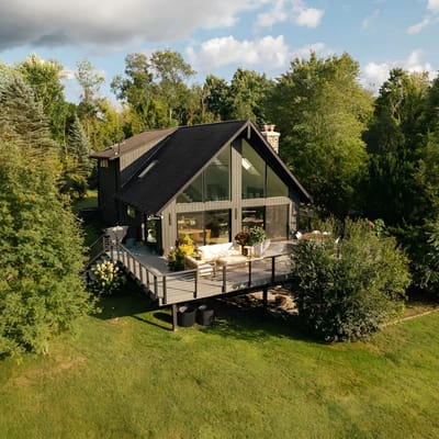 Private upstate home nestled in the Hudson Valley
