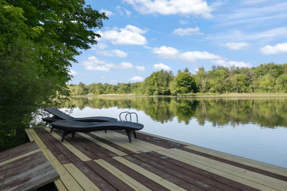 Unique 30 Acre Waterfront Retreat