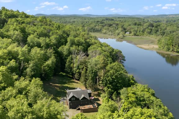 Unique 30 Acre Waterfront Retreat