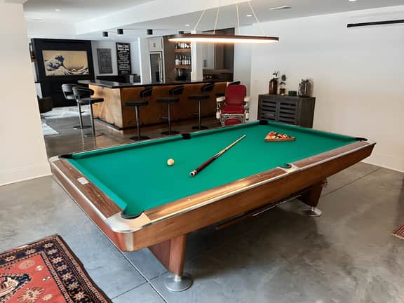 Pool • Fireplace • Bar • Gym • Near Track