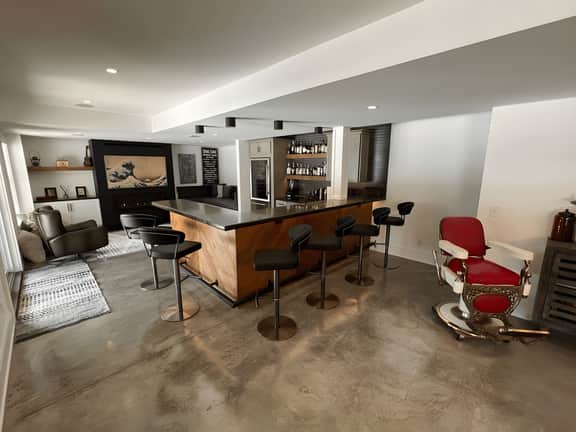 Pool • Fireplace • Bar • Gym • Near Track