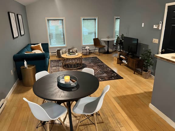 Near Track & Town, Cozy Two Bed
