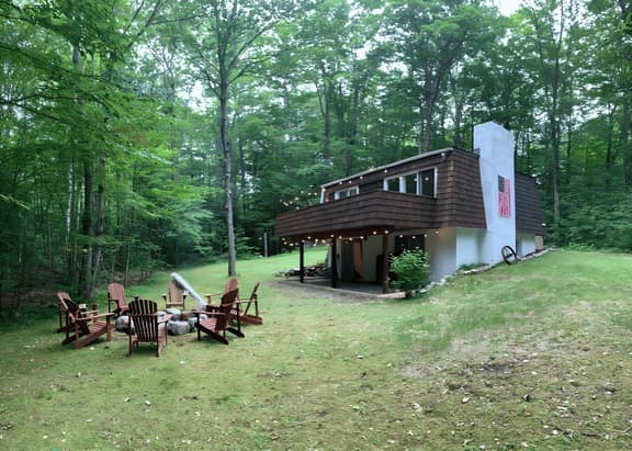 The Mushroom House of Manchester Vermont